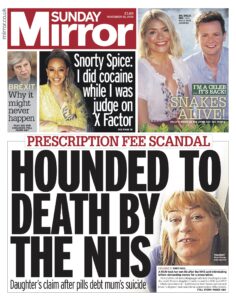 Hounded to death Sunday Mirror 236x300 - Hounded to death - Sunday Mirror